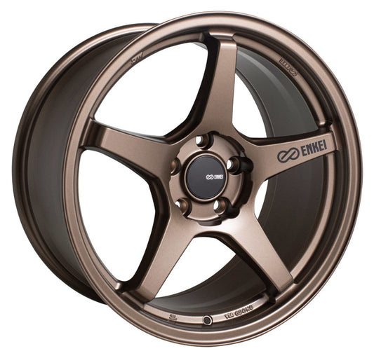 Enkei TS-5 18x9.5 5x120 45mm Offset 73mm Bore Matte Bronze