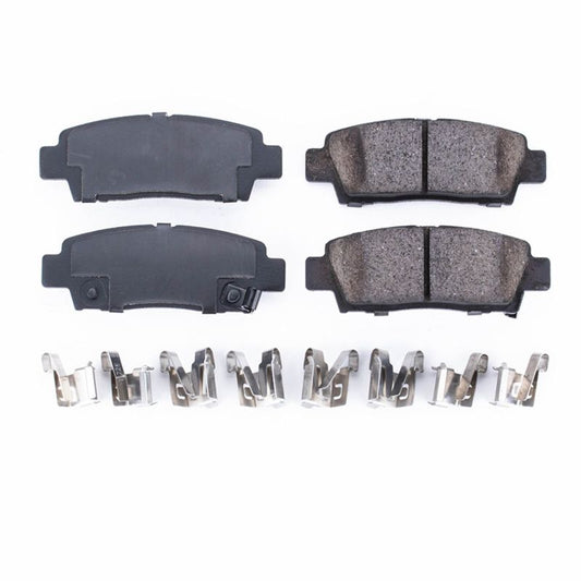 Power Stop 95-99 Toyota Avalon Rear Z17 Evolution Ceramic Brake Pads w/Hardware