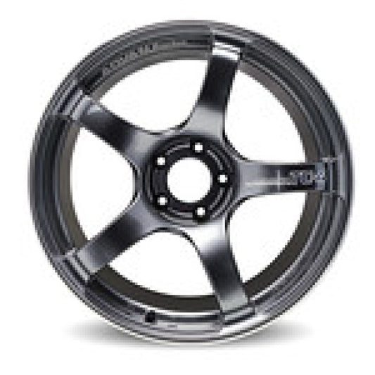 Advan TC4 18x9.5 +45 5x100 Black Gun Metallic