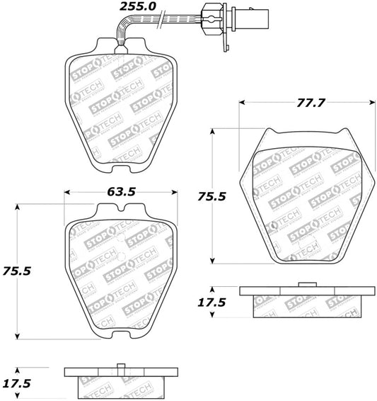 StopTech Street Touring Brake Pads