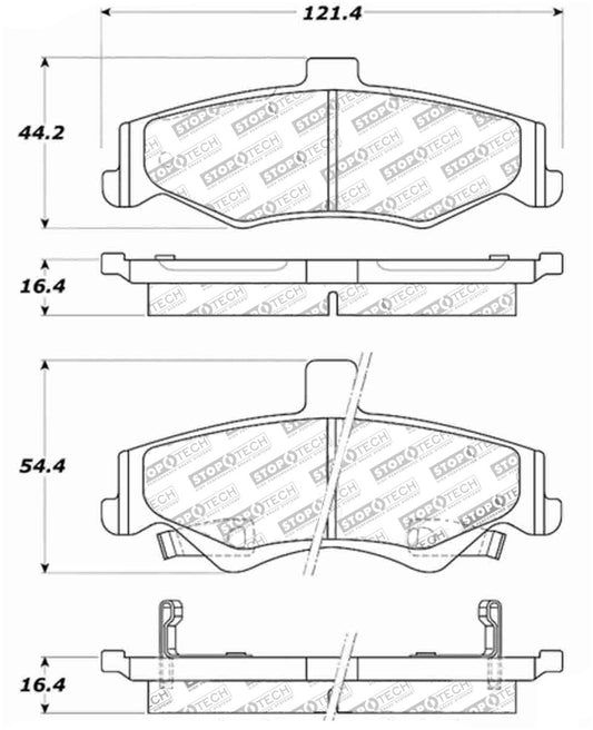 StopTech Street Touring Brake Pads