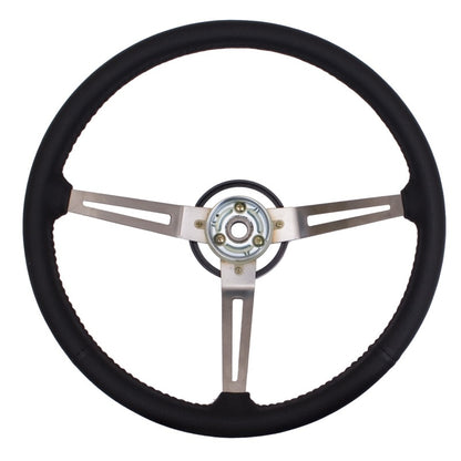 Omix Steering Wheel Leather 76-95 Jeep CJ & Wrangler