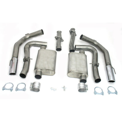 JBA 99-04 Ford Mustang Cobra IRS 4.6L 4V 409SS Dual Rear Exit Cat-Back Exhaust