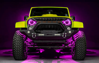 ORACLE Lighting 0718 Jeep Wrangler JK Oculus 7in ColorSHIFT BiLED Projector Headlights SEE WARRANTY