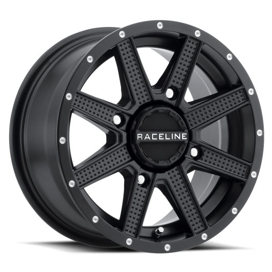 Raceline A92B Hostage 14x7in / 4x156 BP / 5mm Offset / 132.5mm Bore - Satin Black Wheel