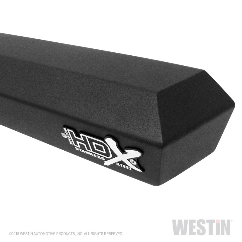 Westin 19-20 Ram 1500 Crew Cab HDX Stainless Drop Nerf Step Bars - Textured Black