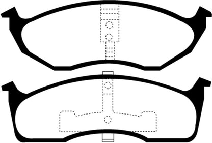 EBC 99-04 Chrysler 300M 3.5 Ultimax2 Front Brake Pads