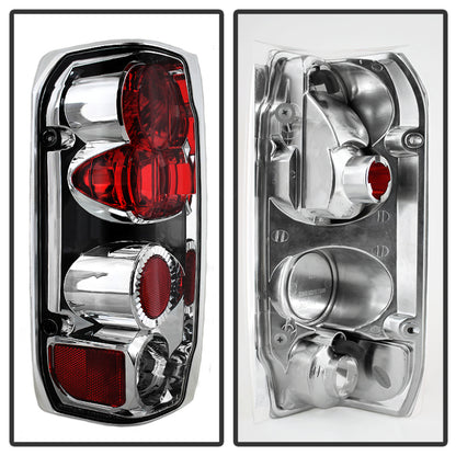 Spyder Ford F150 87-96/Ford Bronco 88-96 Euro Style Tail Lights Chrome ALT-YD-FF15089-C