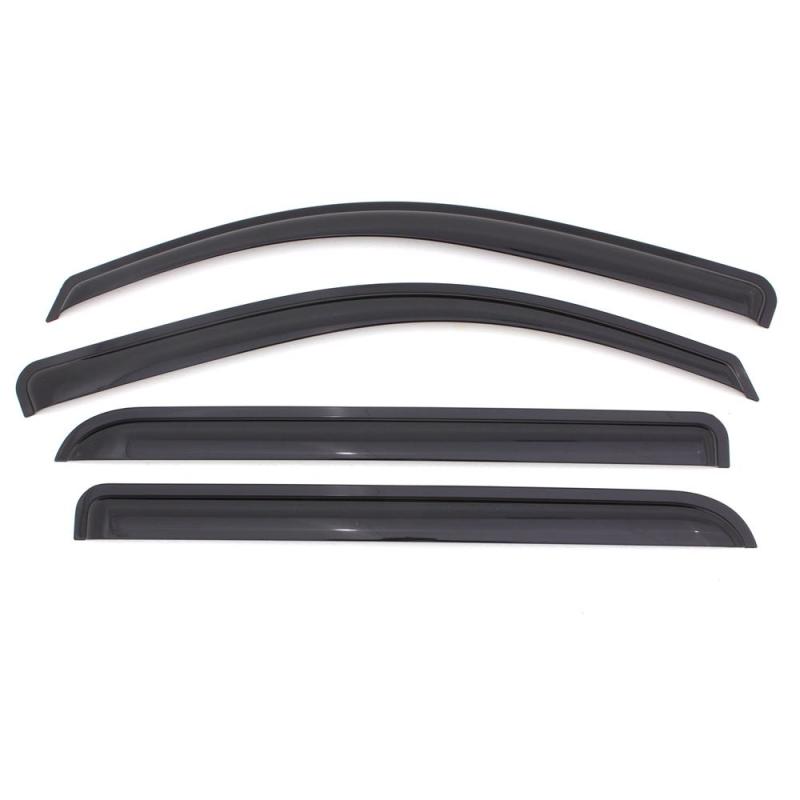 AVS 93-97 Mazda 626 Ventvisor Outside Mount Window Deflectors 4pc - Smoke