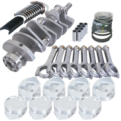 Eagle Ford 4.6L 4-Valve Heads Rotating Assembly Kit with 5.950in H-Beam - +.020 Bore