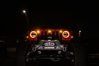 DV8 Offroad 2018+ Jeep JL Grill Amber Marker Lights