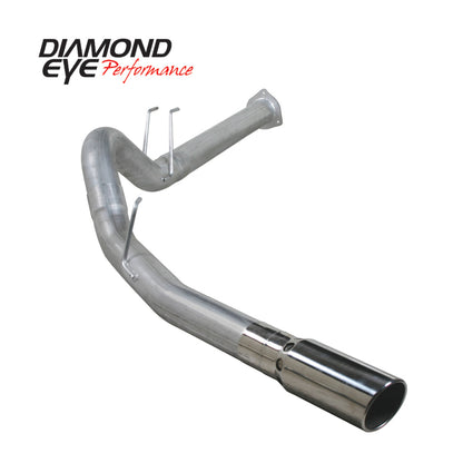 Diamond Eye KIT 4in DPF BACK Single AL: 2011 FORD 6.7L PWRSTROKE F250/F350