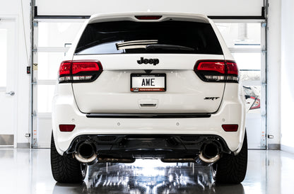 AWE Tuning 2020 Jeep Grand Cherokee SRT Touring Edition Exhaust - Chrome Silver Tips