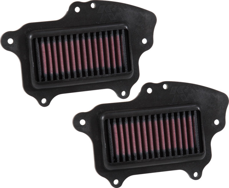 K&N 16-17 Suzuki Boulevard M90 1462CC Replacement Drop In Air Filter (Set of 2)