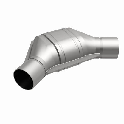 MagnaFlow Universal Catalytic Converter 2.50inch Angled In/Out FED
