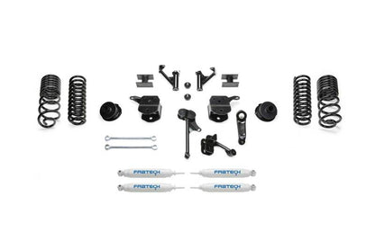 Fabtech 14-18 Ram 2500 4WD 5in Basic Kit w/Perf Shks