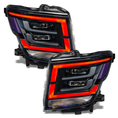 Oracle 21-22 Nissan Titan RGB+W Headlight DRL Upgrade - ColorSHIFT w/ RF Controller SEE WARRANTY