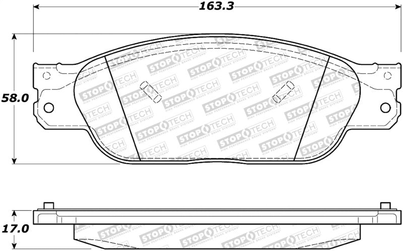 StopTech Street Brake Pads