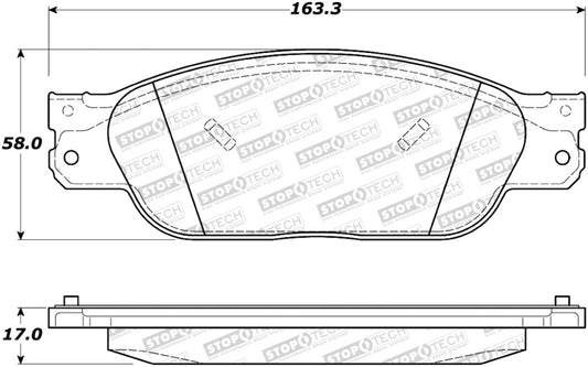 StopTech Street Brake Pads