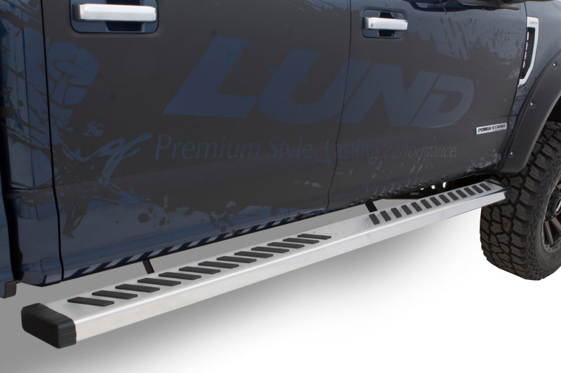 Lund 99-16 Ford F-250 Super Duty Crewcab Summit Ridge 2.0 Running Boards - Stainless