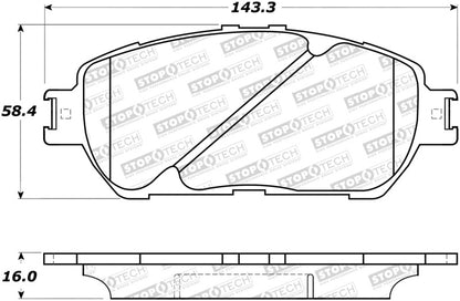 StopTech Street Brake Pads