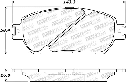 StopTech Street Brake Pads