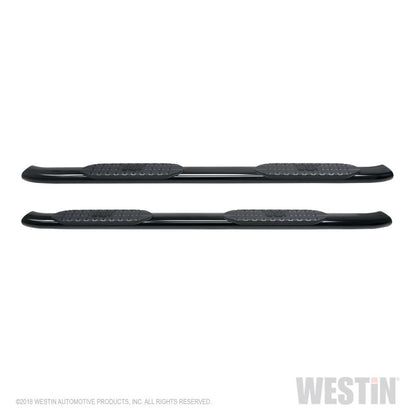 Westin 2019 Chevrolet Silverado/Sierra 1500 Crew Cab Non LD PRO TRAXX 5 Oval Nerf Step Bars - Black