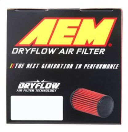 AEM Dryflow Air Filter 2.5in X 9in Dryflow