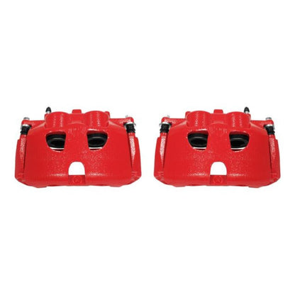 Power Stop 10-17 Ford Expedition Front Red Calipers w/Brackets - Pair