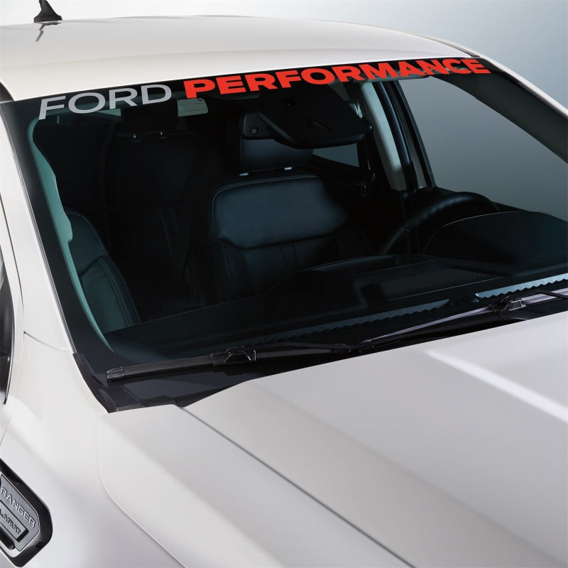 Ford Racing Ford Performance Ranger Windshield Banner - Wht/Red