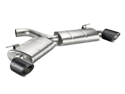 Akrapovic 13-17 Volkswagen Golf GTI (VII) Slip-On Line (Titanium) w/ Carbon Tips