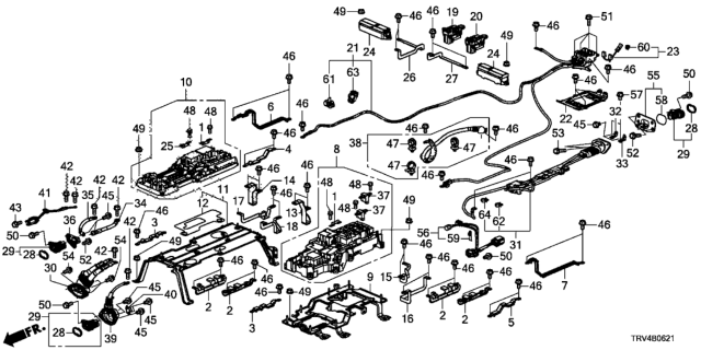 Honda - K-Series Thermostat Cover Flange Bolt (6x25)