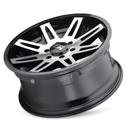 ION Type 142 17x9 / 8x170 BP / -12mm Offset / 130.8mm Hub Black/Machined Wheel