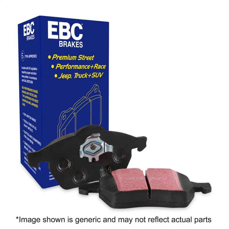 EBC 00 Volkswagen Eurovan 2.8 (ATE) with Wear Leads Ultimax2 Rear Brake Pads