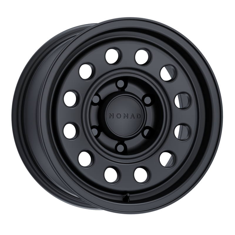 Nomad N501SB Convoy 15x7in / 5x114.3 BP / -10mm Offset / 83.82mm Bore - Satin Black Wheel