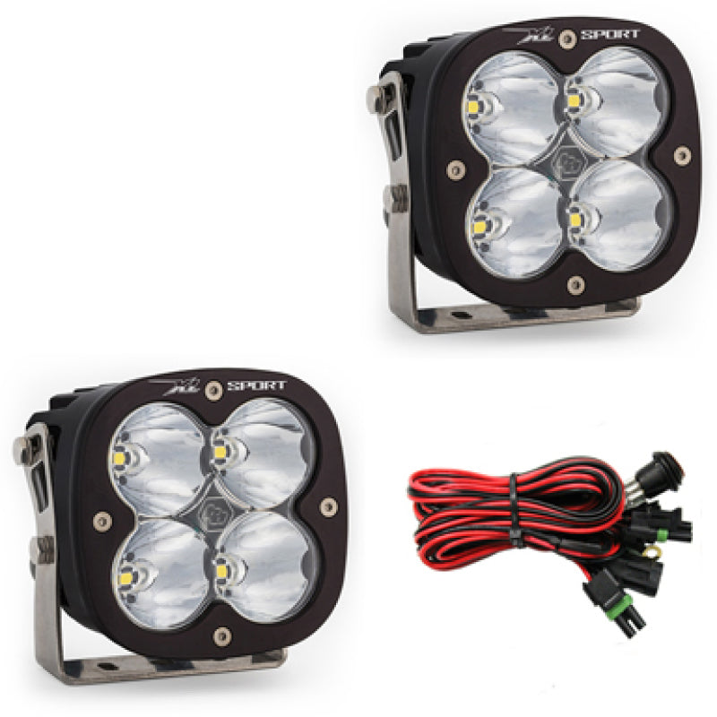 Baja Designs XL Sport Series High Speed Spot Pattern Pair LED Light Pods