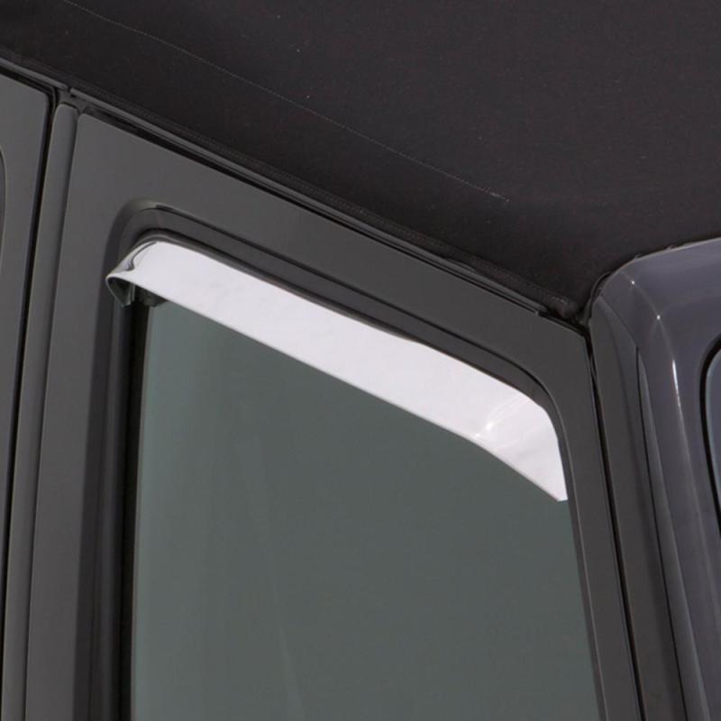 AVS 78-79 Ford Bronco Ventshade Window Deflectors 2pc - Stainless