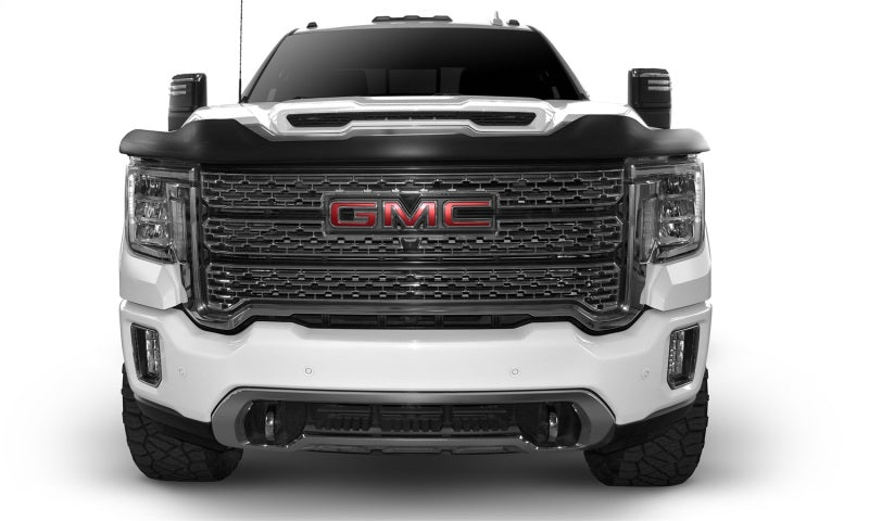 AVS 20-21 GMC Sierra 2500 HD Bugflector II Hood Shield - Smoke