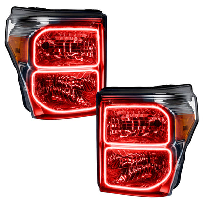 Oracle 11-16 Ford F250/350 LED HL - ColorSHIFT w/ BC1 Controller