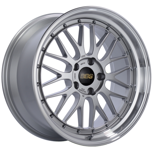 BBS LM 19x11 5x130 ET50 CB71.6 Diamond Silver Center Diamond Cut Lip Wheel