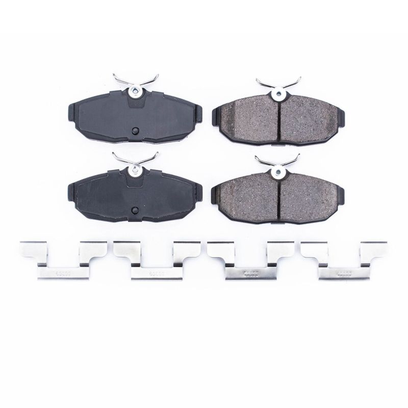 Power Stop 05-11 Ford Mustang Rear Z17 Evolution Ceramic Brake Pads w/Hardware