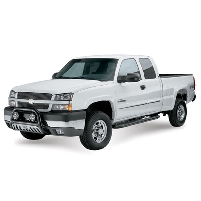 Westin 1999-2013 Chevy Silverado 1500 Crew Cab Signature 3 Nerf Step Bars - Black