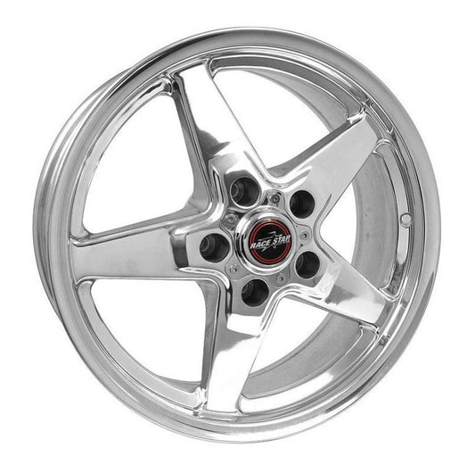 Race Star 92 Drag Star 17x7 5x4.75bc 5.10bs Direct Drill Polished Wheel