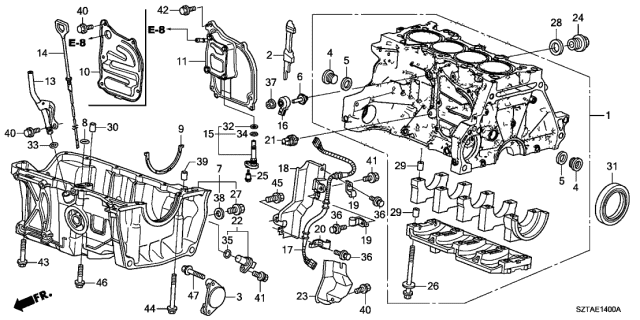 Honda - B-Series Cylinder Head O-Ring Seal (8.8x1.9)