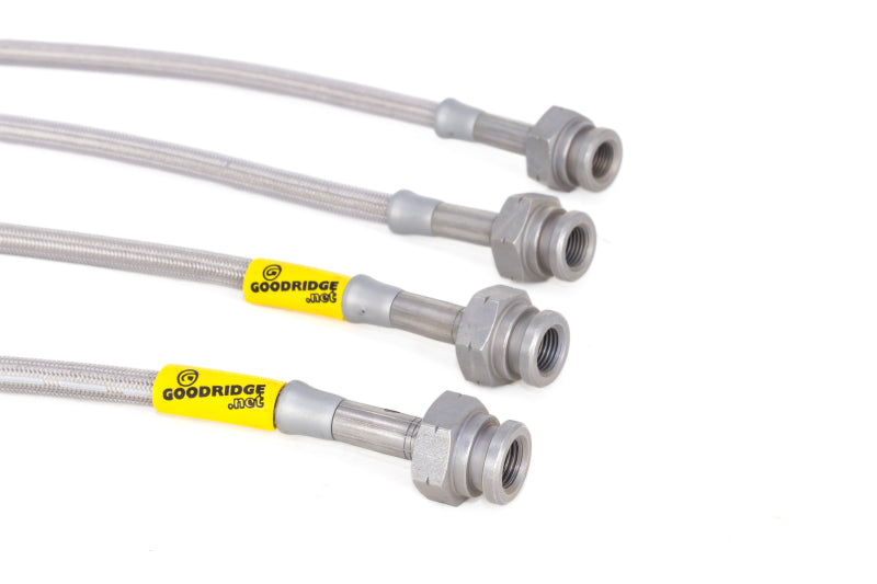 Goodridge - 92-95 Honda Civic All Models w/ Rear Drum / 93-00 Del Sol Rear Drum SS Brake Lines