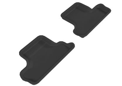 3D MAXpider 2007-2013 Mini Cooper Convertible Kagu 2nd Row Floormats - Black