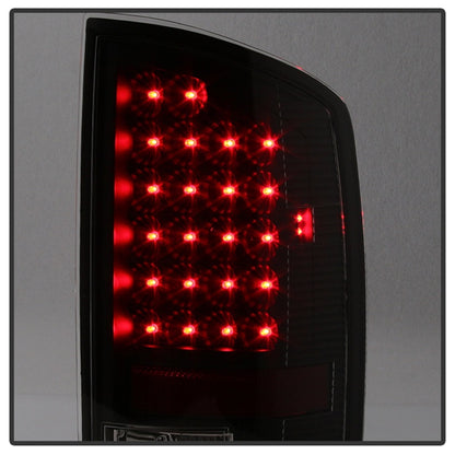 Xtune Dodge Ram 02-06 1500 / Ram 2500/3500 03-06 LED Tail Light Black ALT-JH-DR02-LED-BK