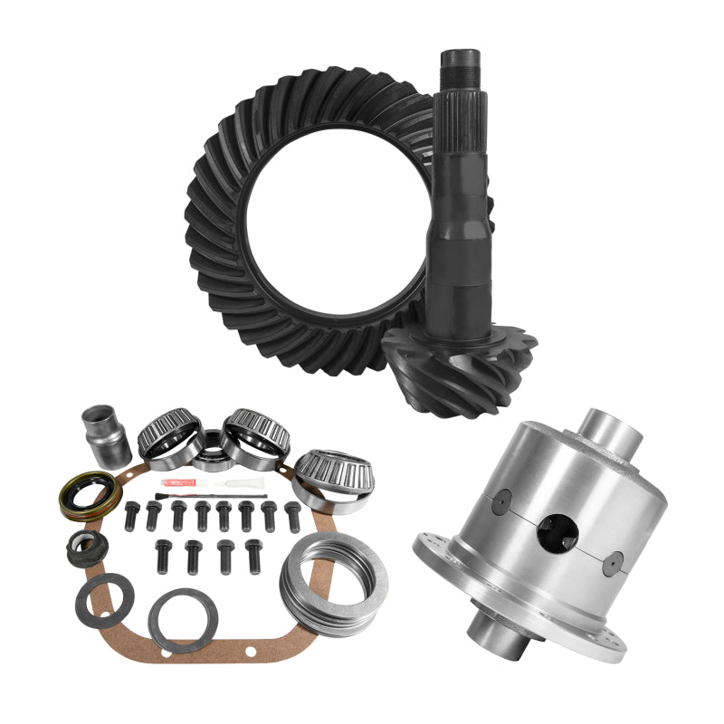 Yukon Gear 10.5in Ford 4.11 Rear Ring & Pinion Install Kit 35 Spline Positraction