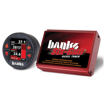 Banks 07-10 Chevy/GMC 2500/3500 6.6L LMM Six-Gun Diesel Tuner w/ iDash-1.8