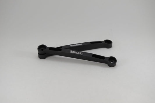 Kartboy Subaru Battery Tiedown - Black Anodized